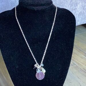 Peace Necklace with charms